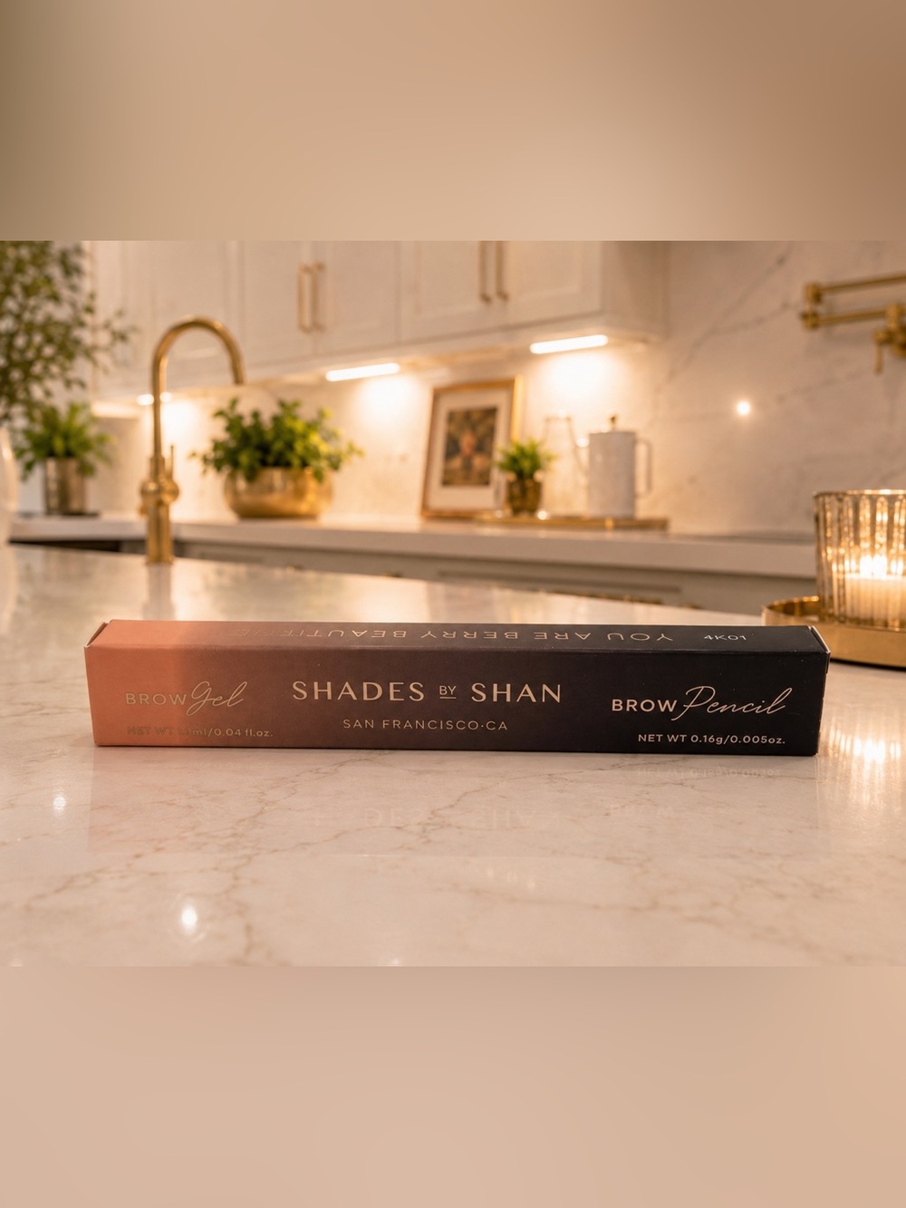 🎀 Shades & Shan Brow Duo Set ✨ Brow Gel + Pencil | Dark Brown | Full Size